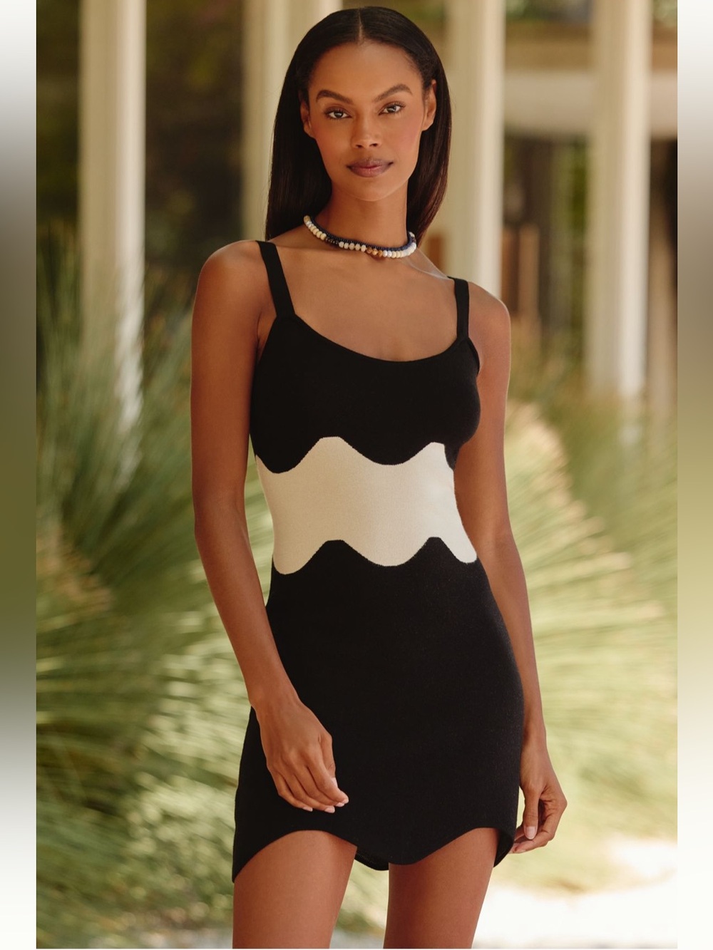 Celandine Colourblock Knit Mini Dress